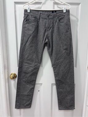 AG Adriano Goldschmied Men’s The Tellis Slim Fit Pants Size 29x30 Heather Gray